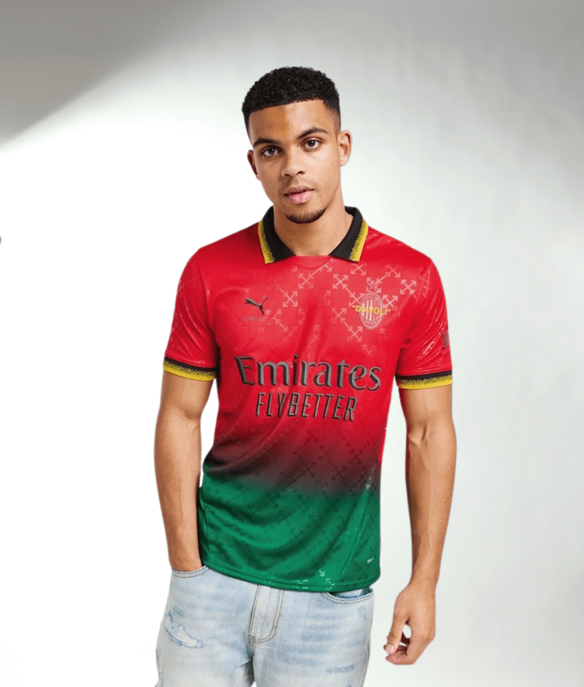 AC Milan "Off" Special Edition Red 2024/25 Special Edition Jersey – Fan Version