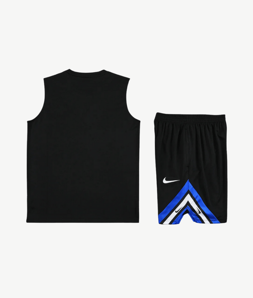 Inter Milan 2025/26 Black 'Old-School' Vest Set