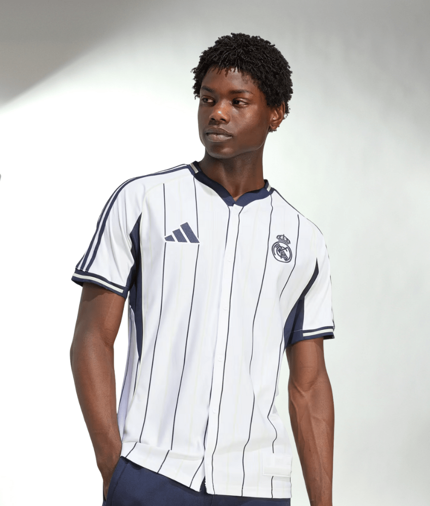 Real Madrid 2025/26 Retro Baseball Jersey