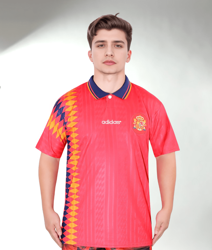Spain 1994 Home Retro Jersey
