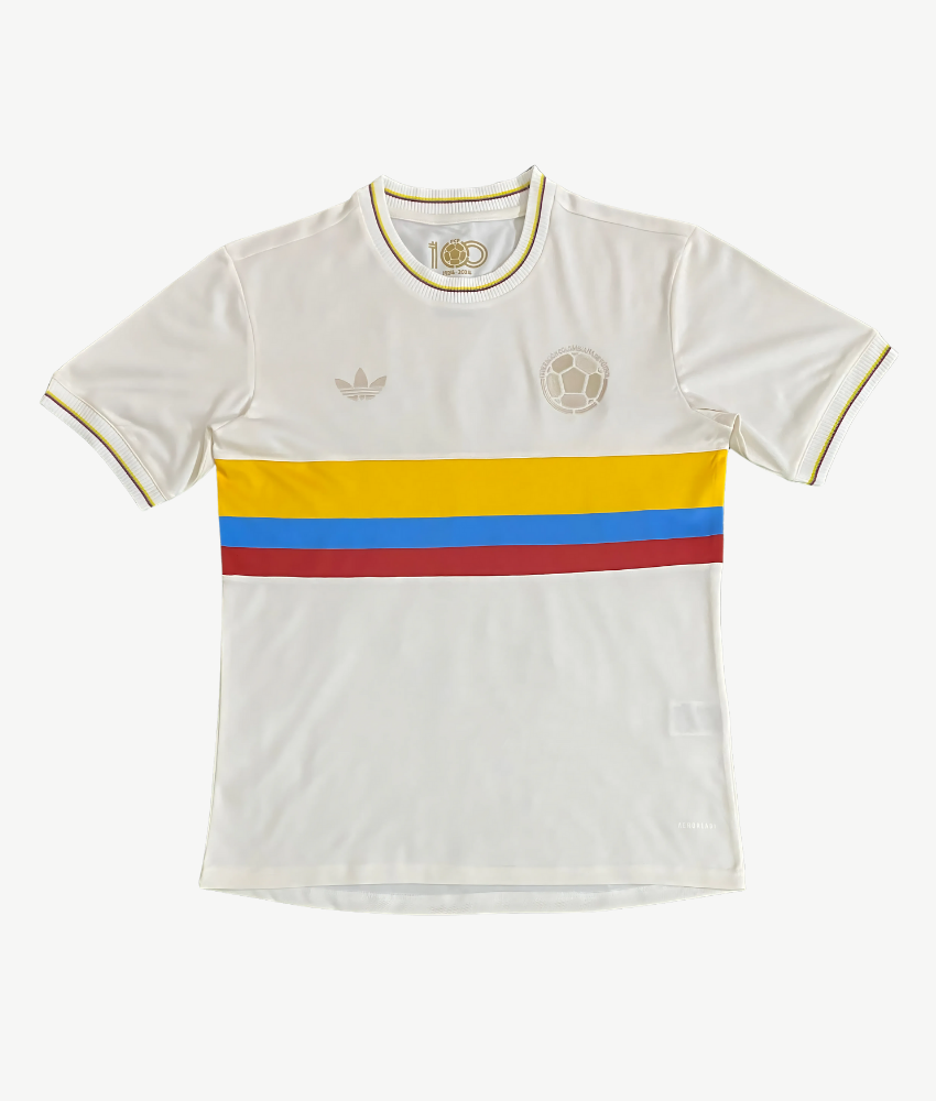 Colombia 2024/25 Home '100 Year Anniversary' Special Edition Jersey – Fan Version