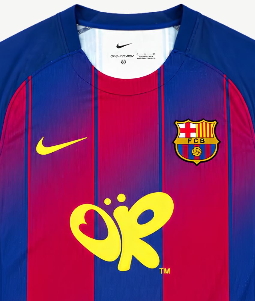 Barcelona 2025/26 'Olivia R' Special Edition Jersey – Fan Version
