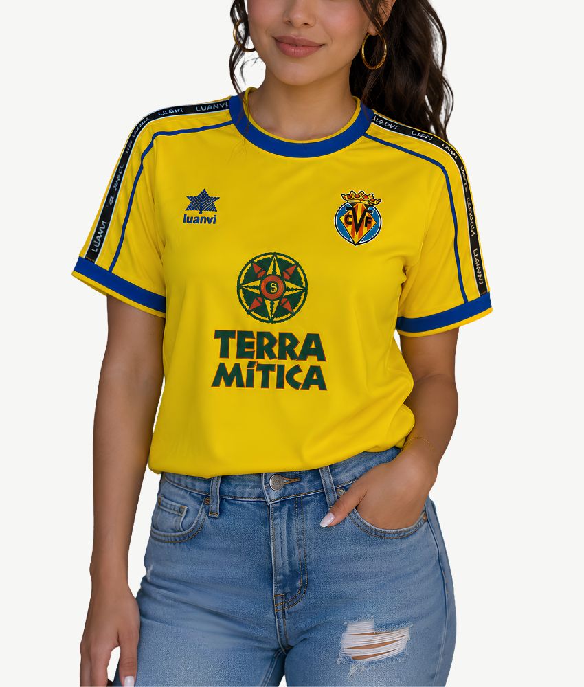 Villareal 1998/99 Home Jersey – Fan Version