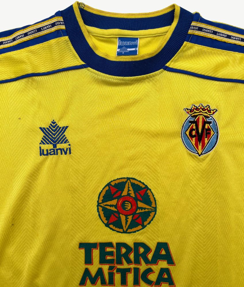 Villareal 1998/99 Home Jersey – Fan Version
