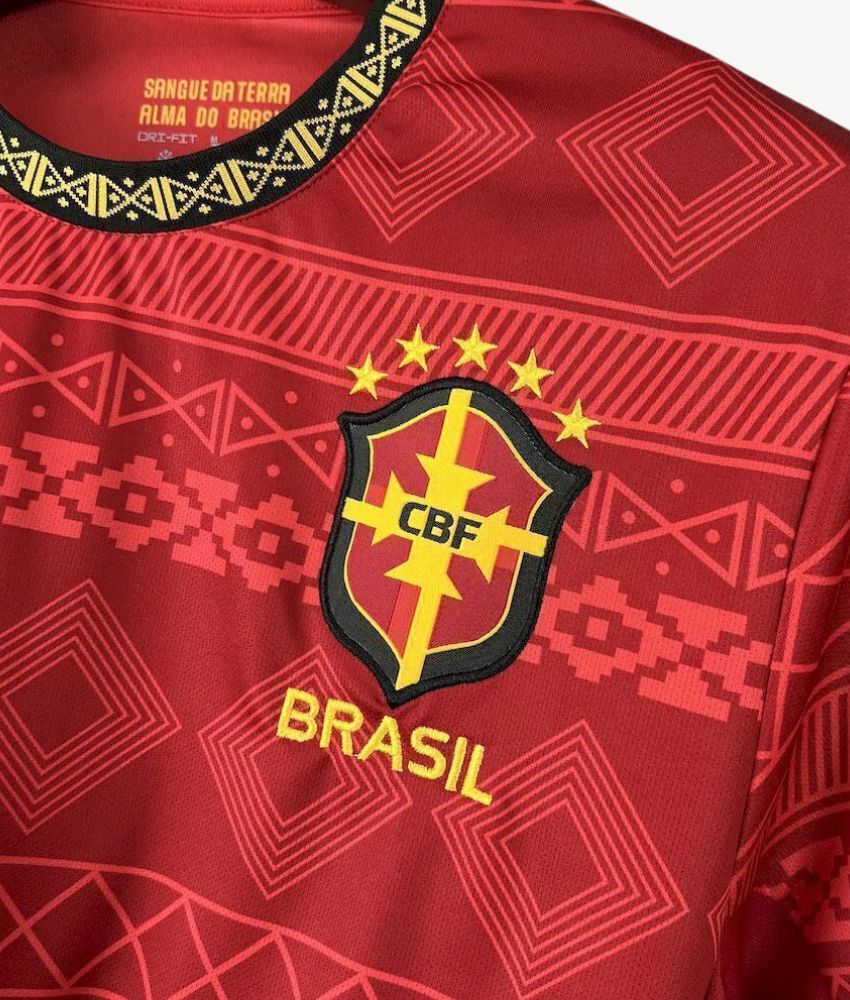 Brazil 2026 World Cup 'Red Special Edition' Jersey – Fan Version