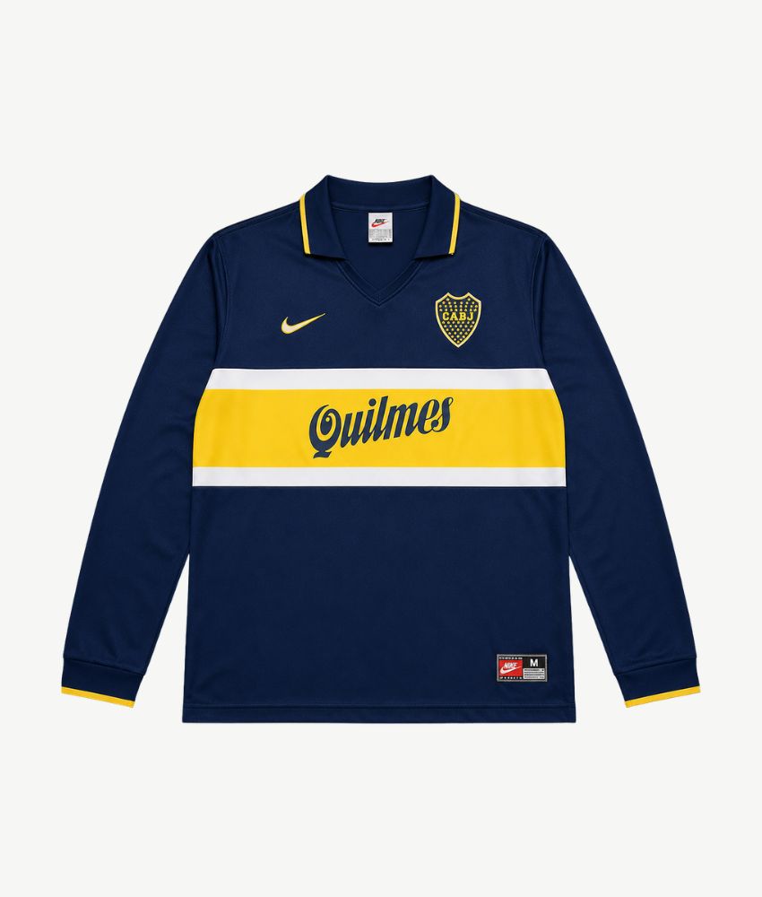 Boca Juniors 1996/97 Home Long Sleeve Jersey – Fan Version
