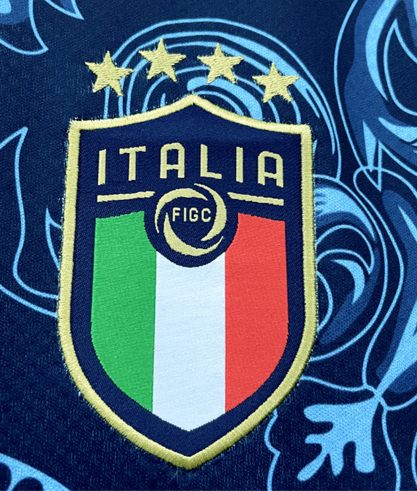 Italy 2022 Concept (Blue) Home Jersey – Fan Version