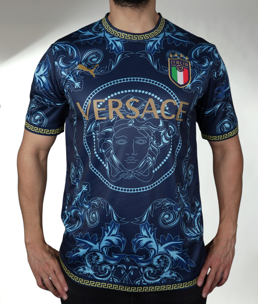 Italy 2022 Concept (Blue) Home Jersey – Fan Version
