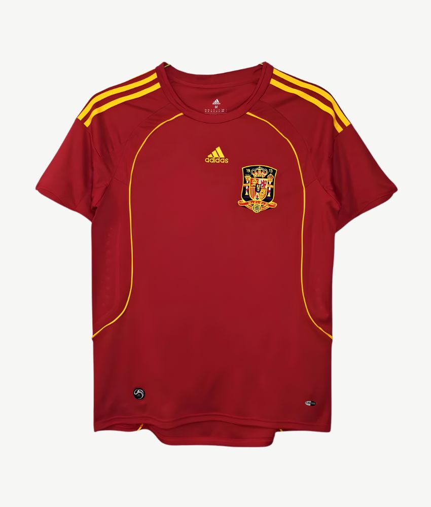 Spain 2008 Retro Home Jersey