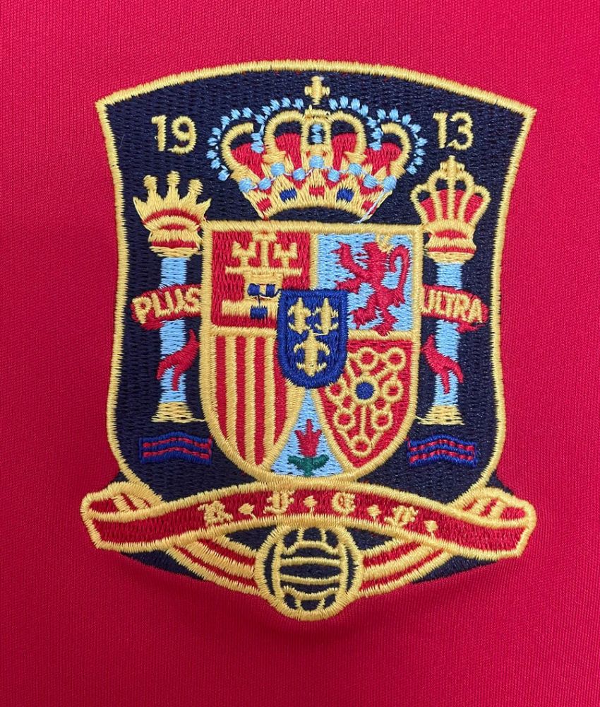 Spain 2008 Retro Home Jersey