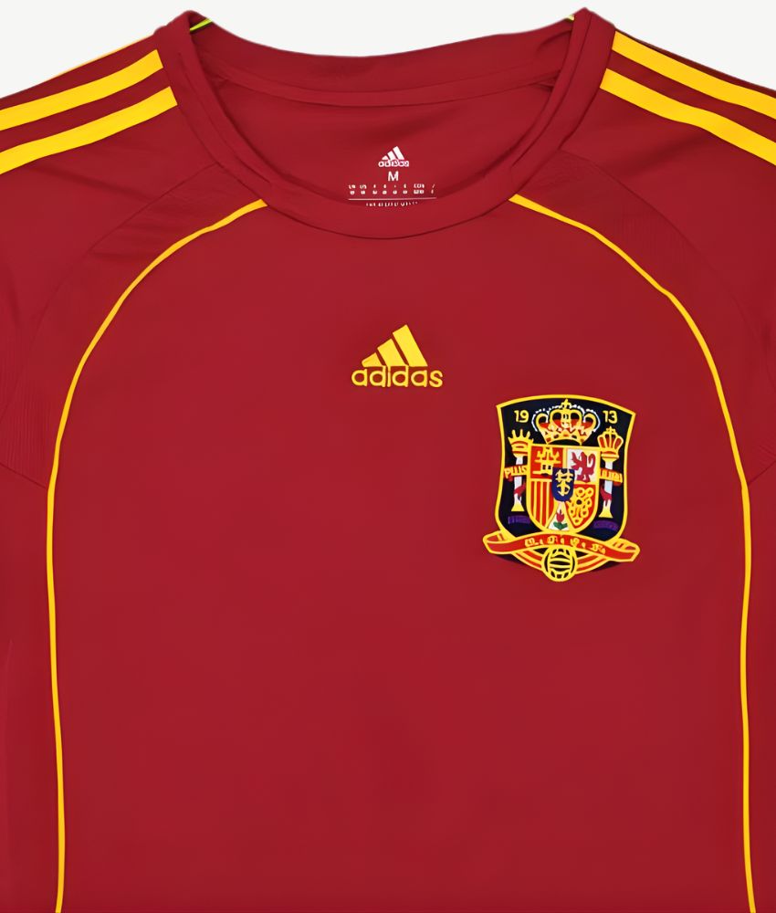 Spain 2008 Retro Home Jersey
