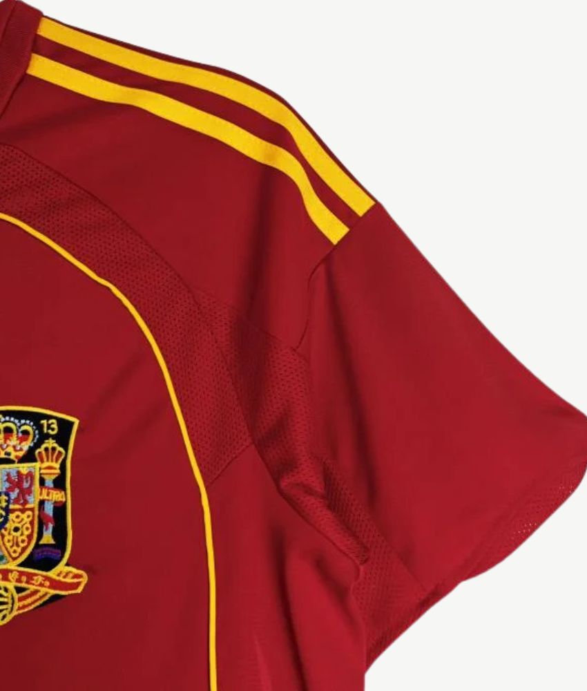 Spain 2008 Retro Home Jersey
