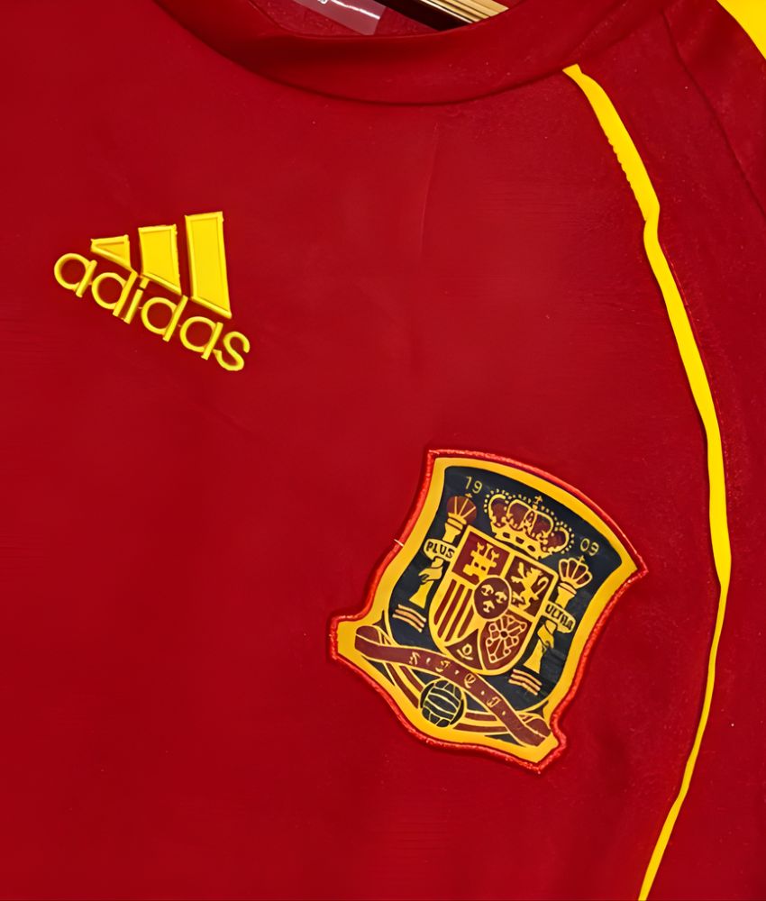 Spain 2008 Retro Home Jersey