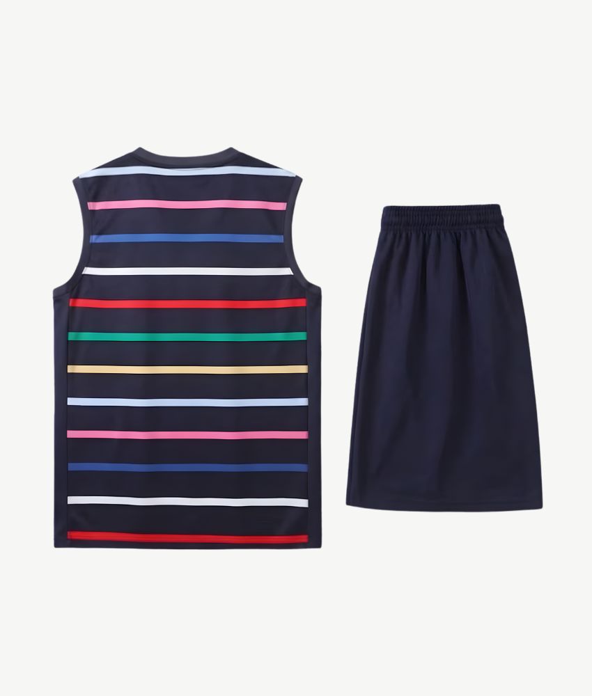 France 2024 Striped Vest Set