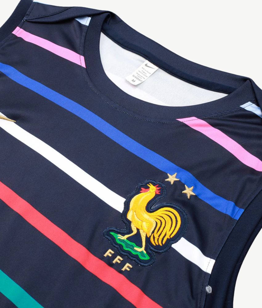 France 2024 Striped Vest Set