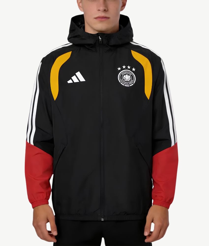 Germany 2026 Hooded Windbreaker Jacket