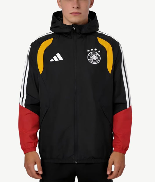 Germany 2026 Hooded Windbreaker Jacket