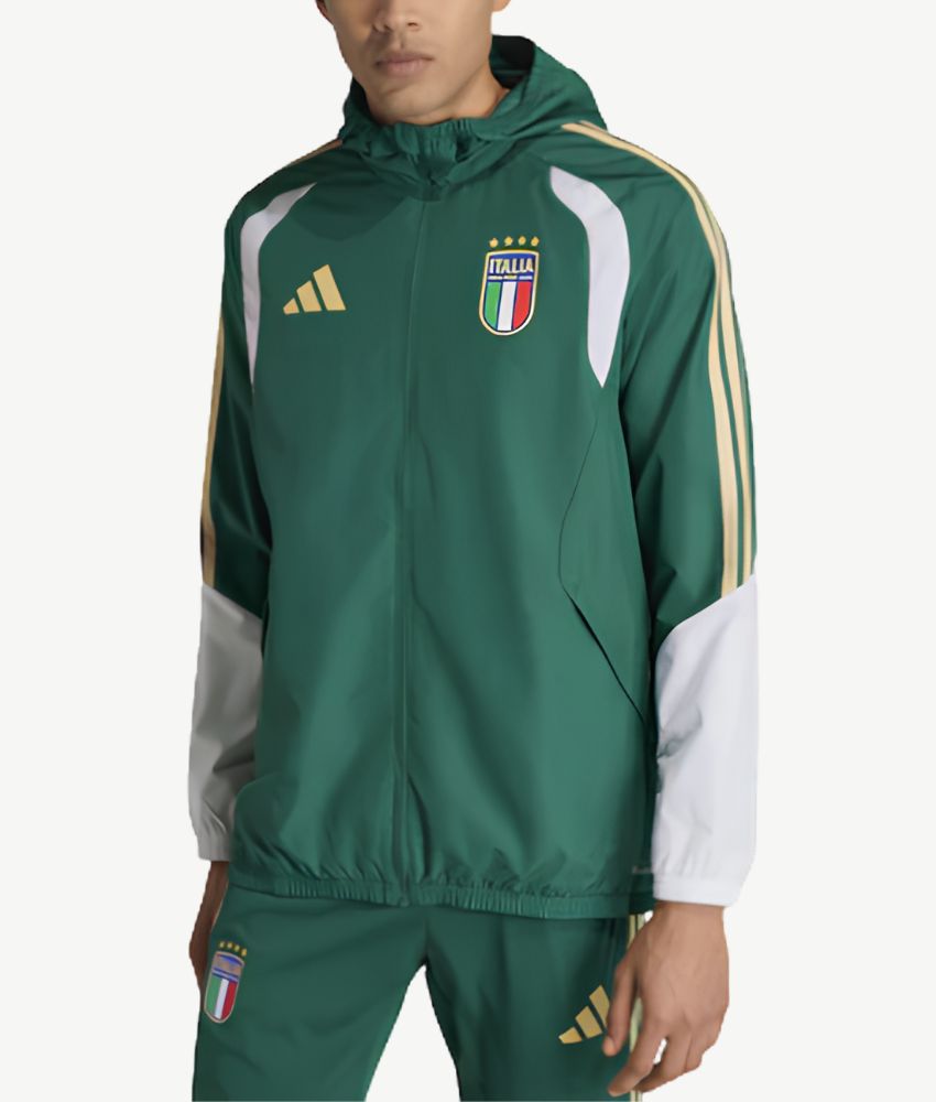 Italy 2026 Away Hooded Windbreaker Jacket