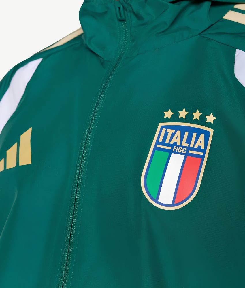 Italy 2026 Away Hooded Windbreaker Jacket