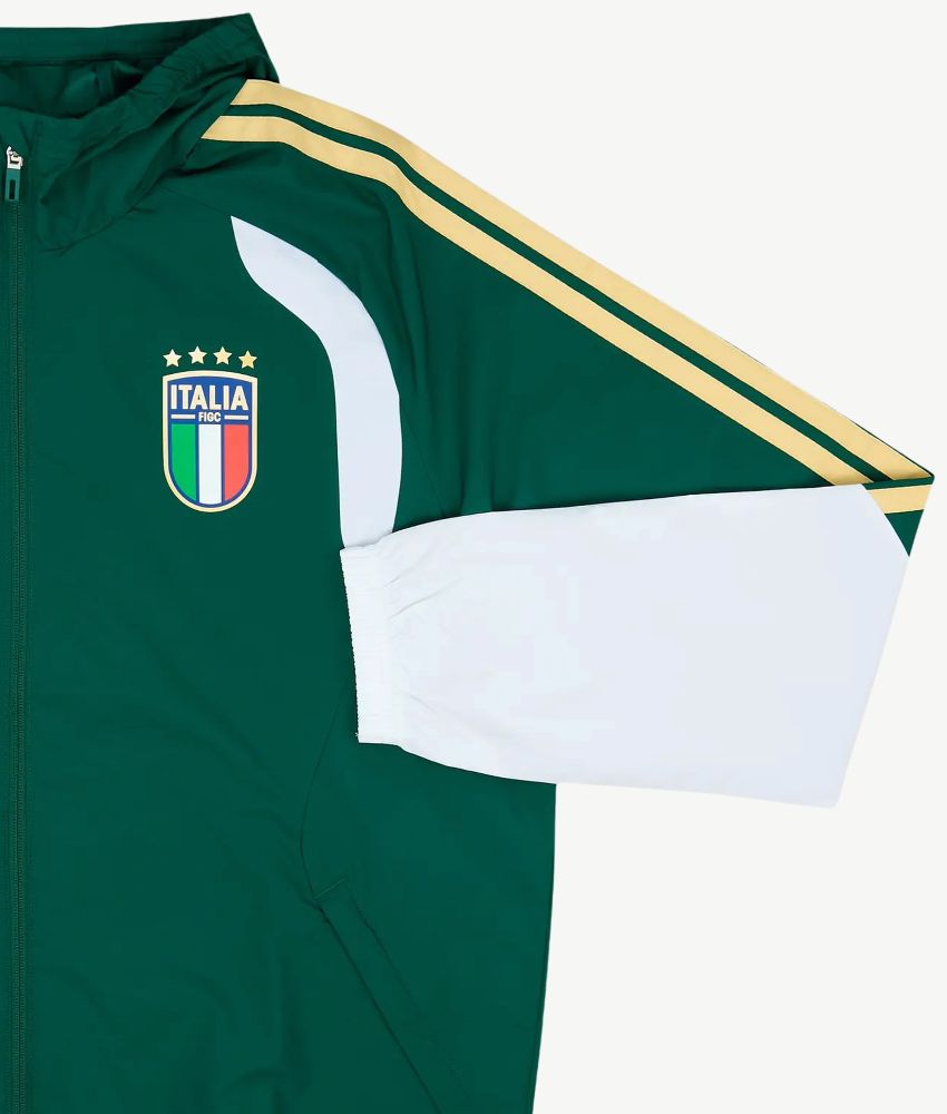 Italy 2026 Away Hooded Windbreaker Jacket