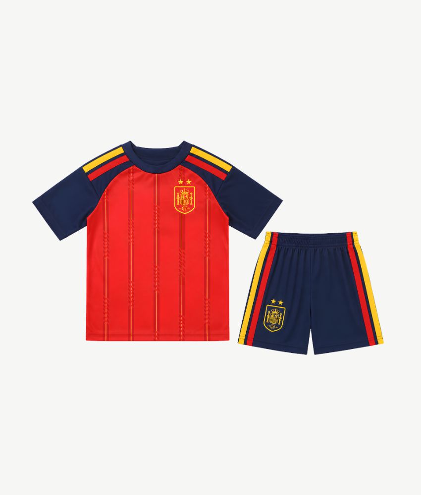 Spain 2026 '2 Stars WC Champion' Home Kit – Kids
