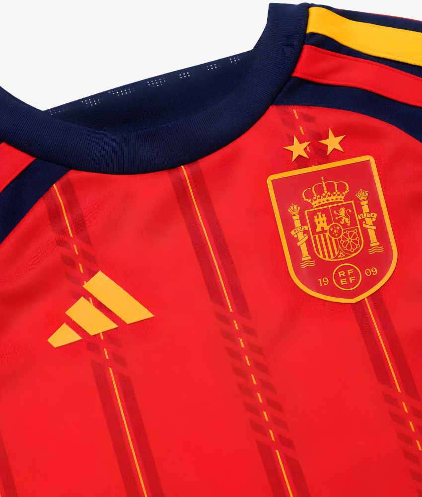 Spain 2026 '2 Stars WC Champion' Home Kit – Kids