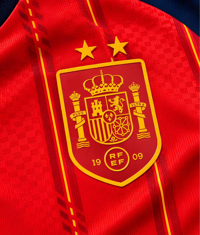 Spain 2026 '2 Stars WC Champion' Home Kit – Kids