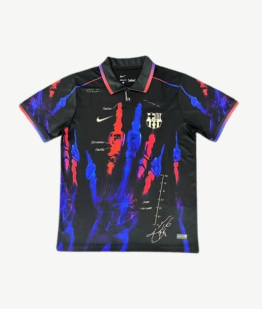 Barcelona 2025/26 Skeleton Special Edition Jersey – Fan Version