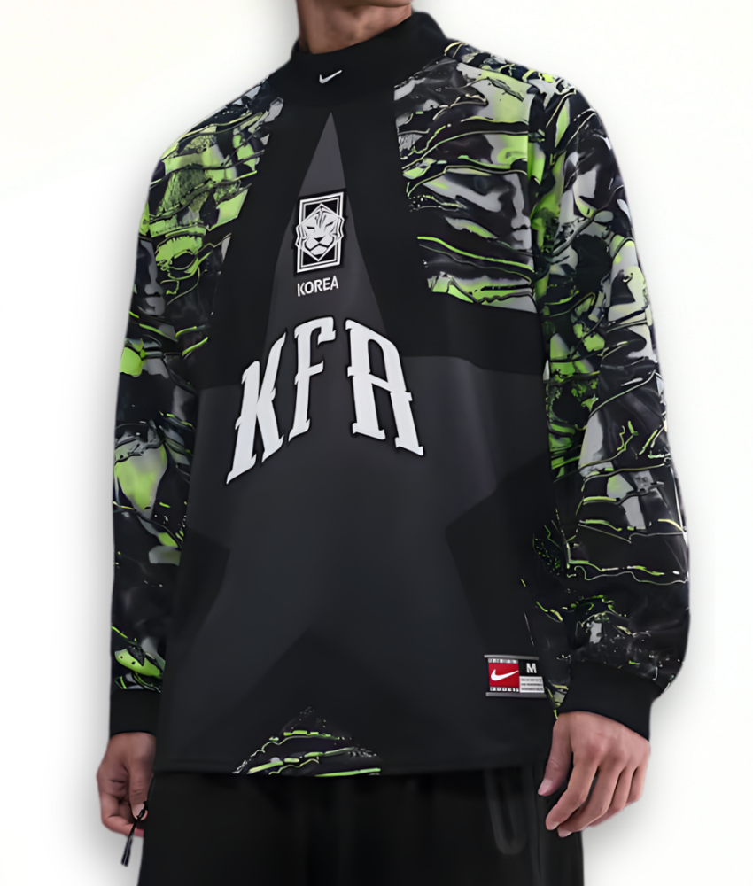 South Korea 2026 World Cup Long Sleeve Goalkeeper Jersey – Fan Version