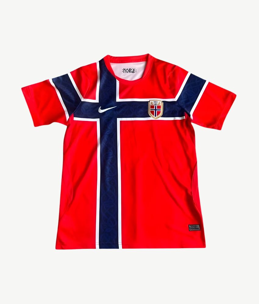 Norway 2026 World Cup Home Jersey – Fan Version