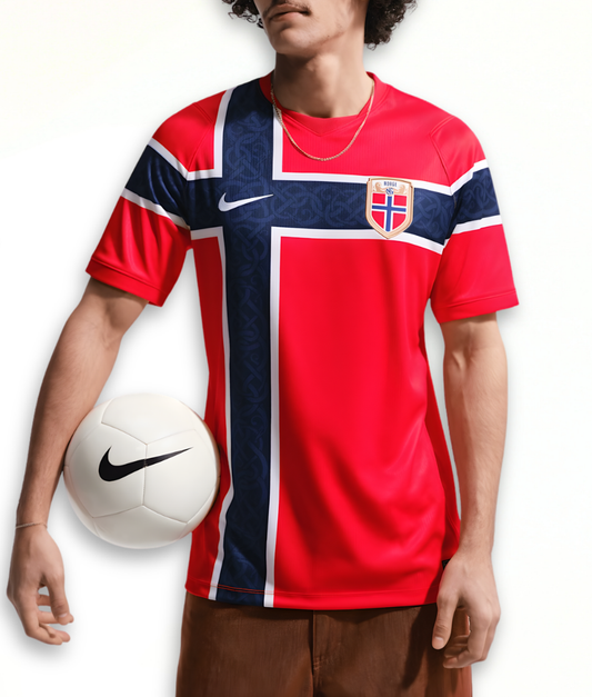 Norway 2026 World Cup Home Jersey – Fan Version