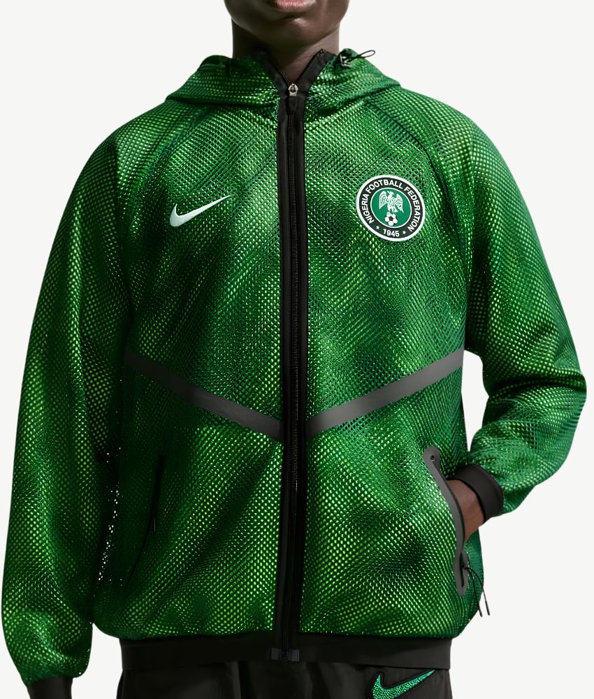 Nigeria 2026 Mesh Anthem Jacket