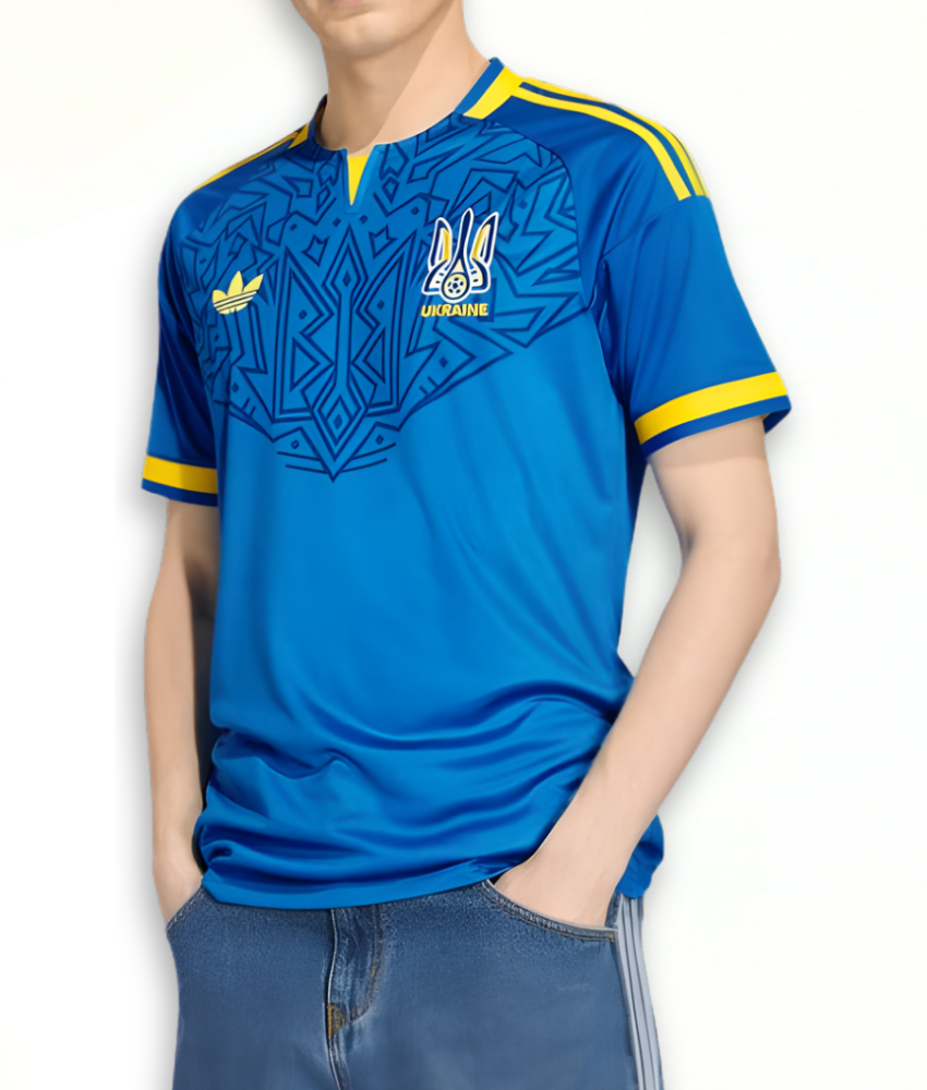 Ukraine 2026 World Cup Away Jersey – Fan Version