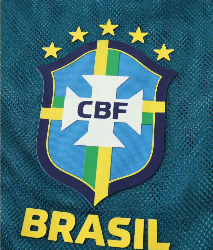 Brazil 2026 Blue Mesh Anthem Jacket