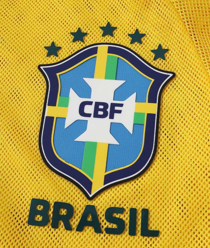 Brazil 2026 Yellow Mesh Anthem Jacket