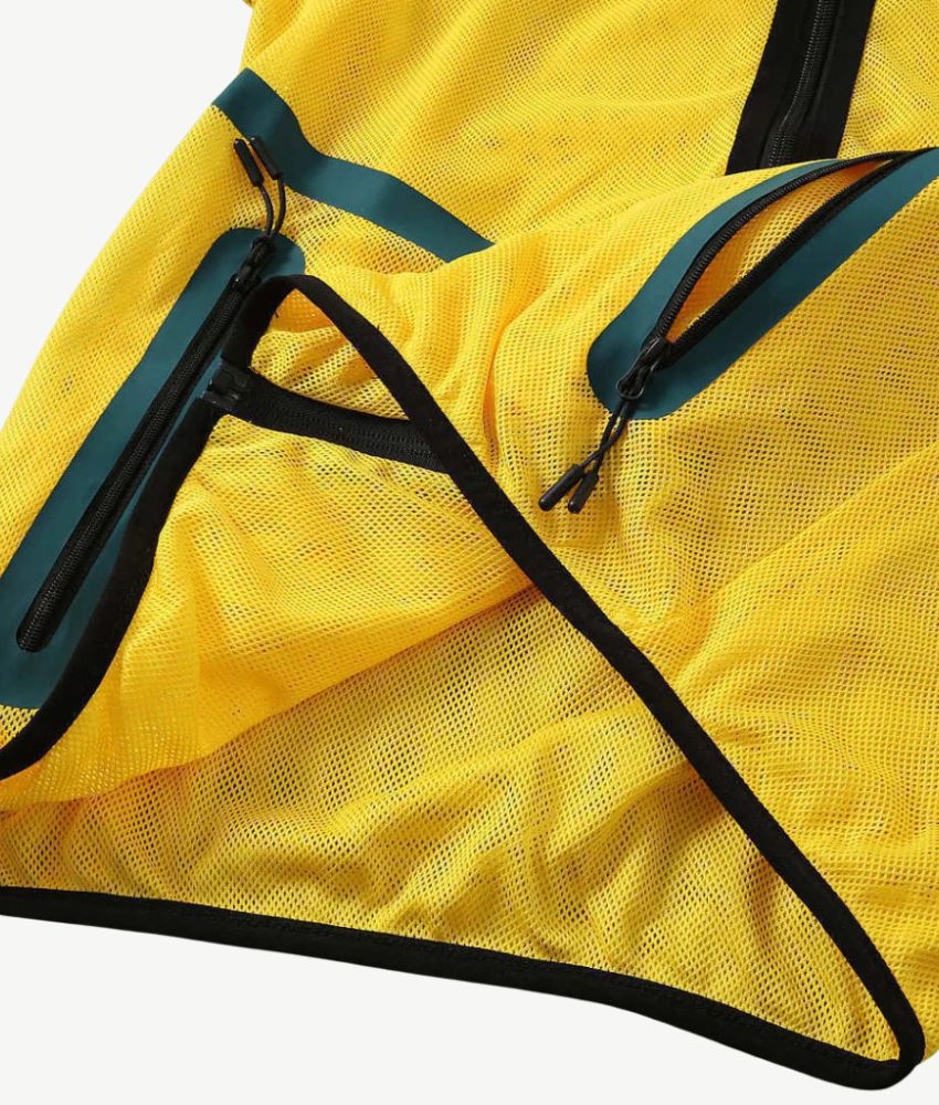 Brazil 2026 Yellow Mesh Anthem Jacket