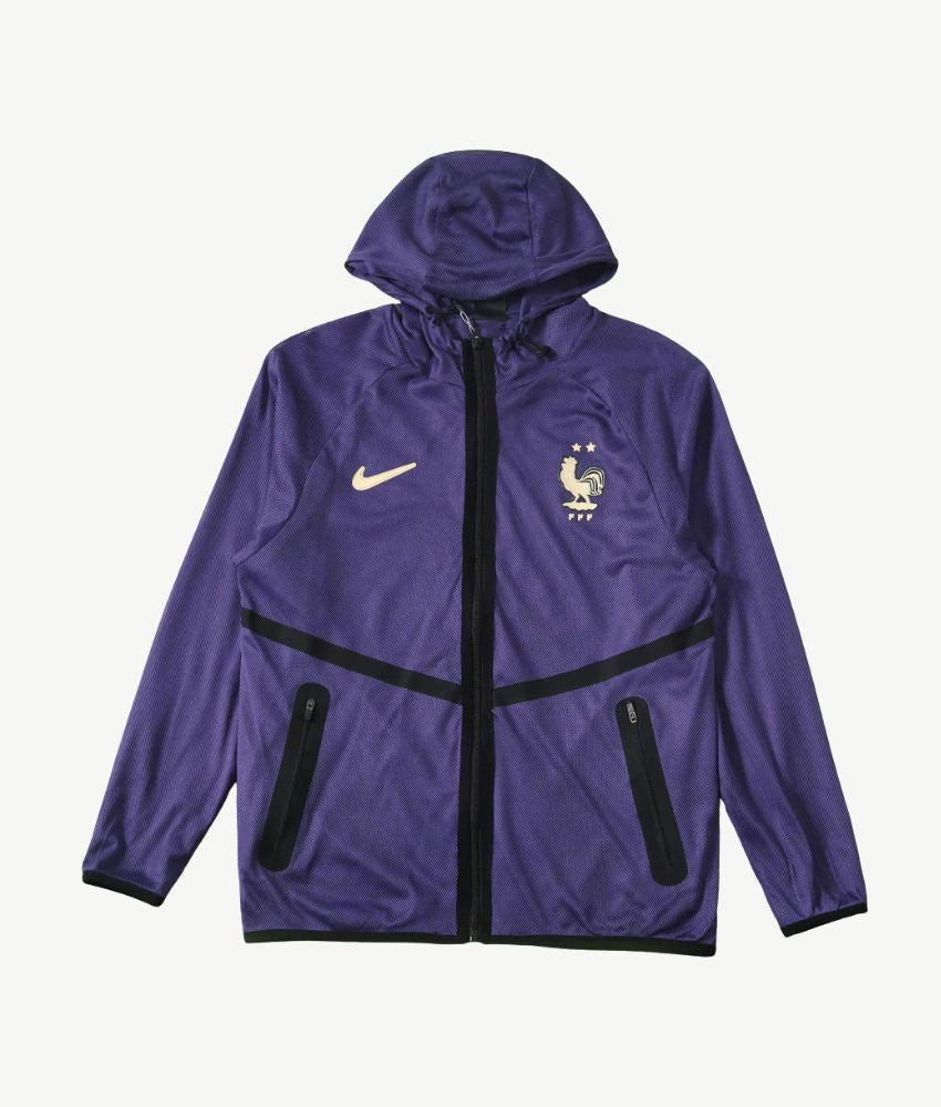 France 2026 Blue Mesh Anthem Jacket