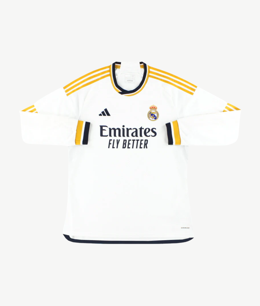 Real Madrid 2023/24 Home Kit Long Sleeve