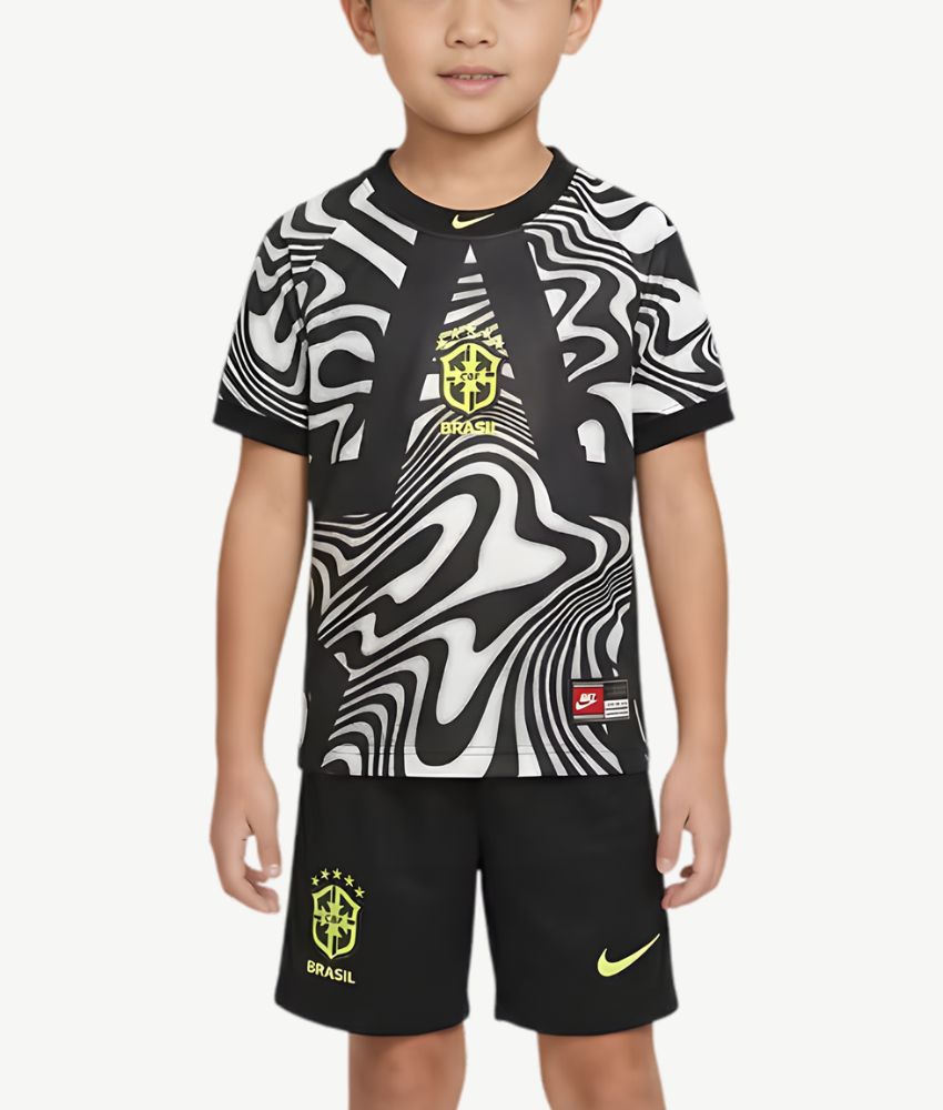 Brazil 2026 World Cup Goalkeeper Kit – Kids