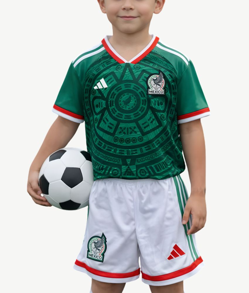 Mexico 2026 World Cup Home Kit – Kids