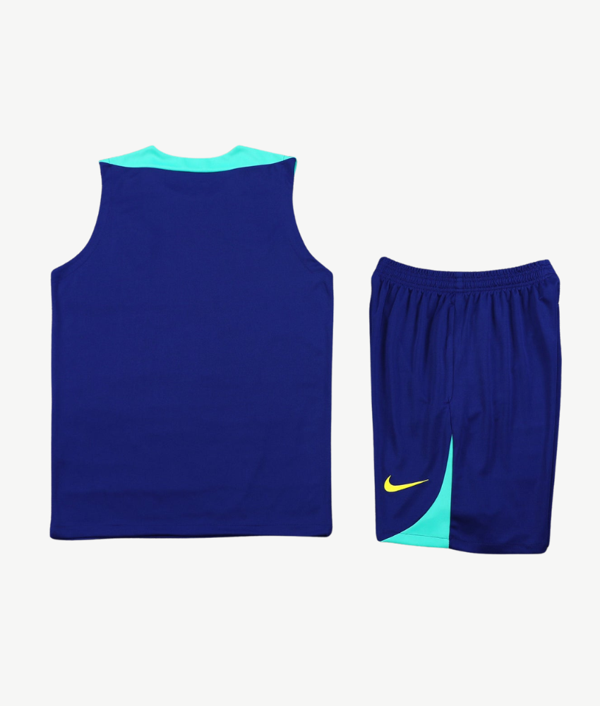 Brazil 2024/25 Blue Training Vest Set