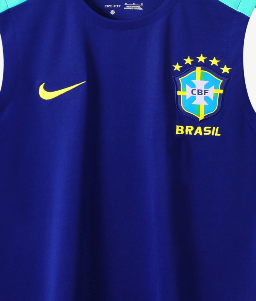 Brazil 2024/25 Blue Training Vest Set