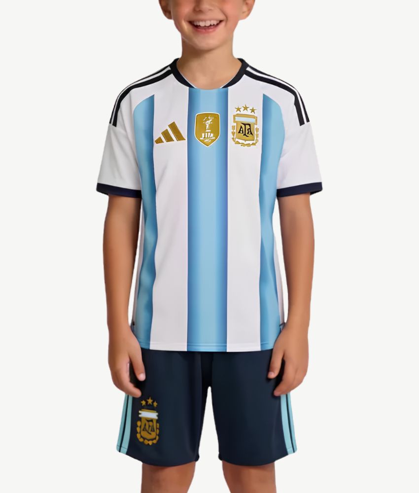 Argentina 2026 World Cup Home Kit – Kids