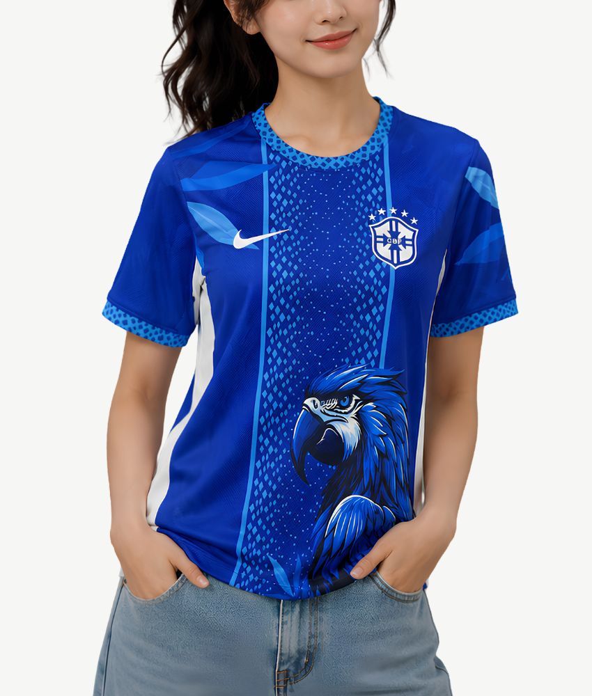 Brazil 2026 'Blue Macaw' Special Edition Jersey – Fan Version