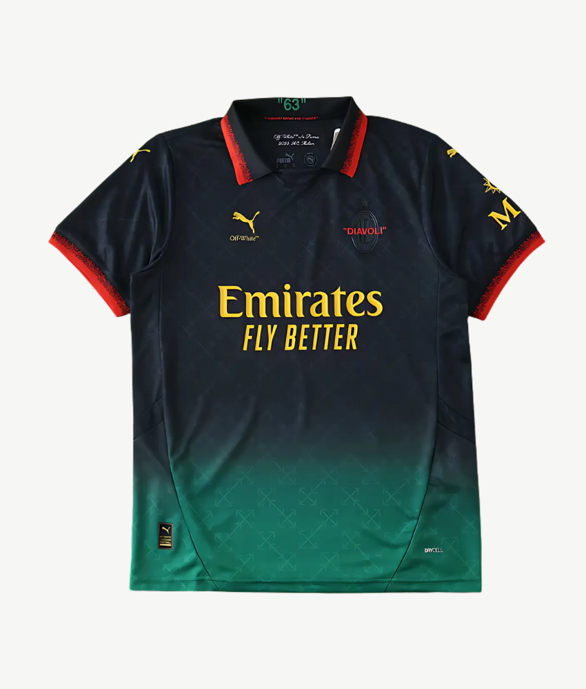 AC Milan "Off" Special Edition 2024/25 Special Edition Jersey – Fan Version