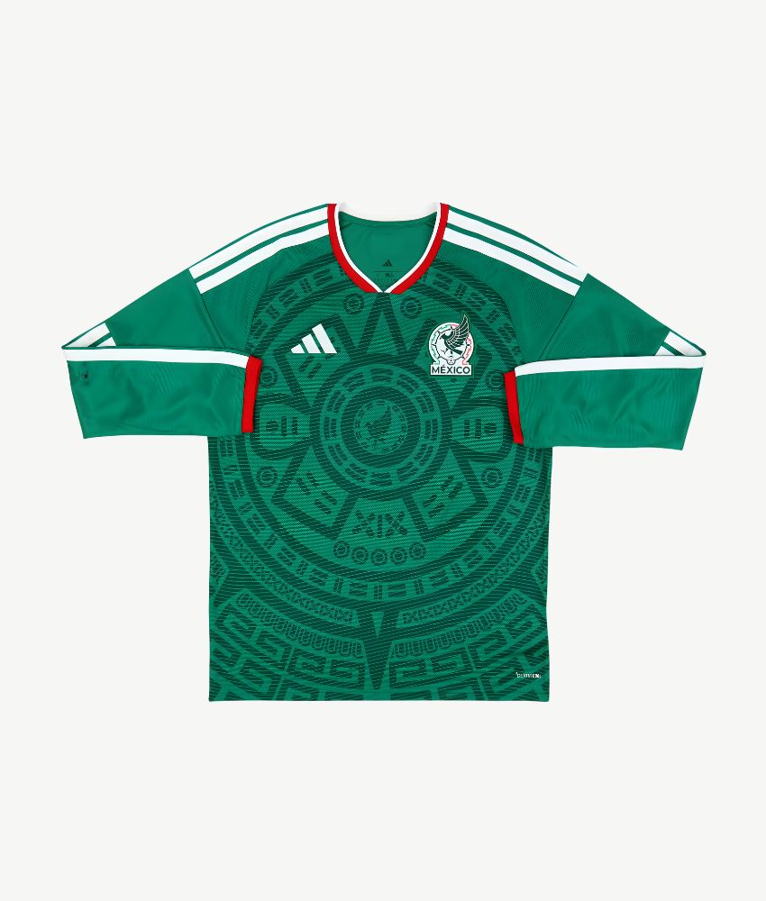 Mexico 2026 Long Sleeve World Cup Home Jersey – Fan Version