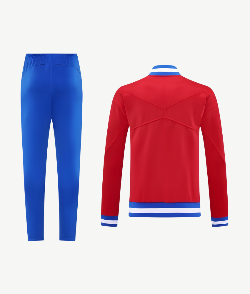 Atletico Madrid 2025/26 Red Full Zip Tracksuit