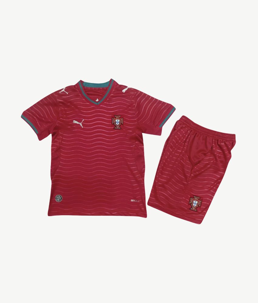 Portugal 2026 World Cup Home Kit – Kids