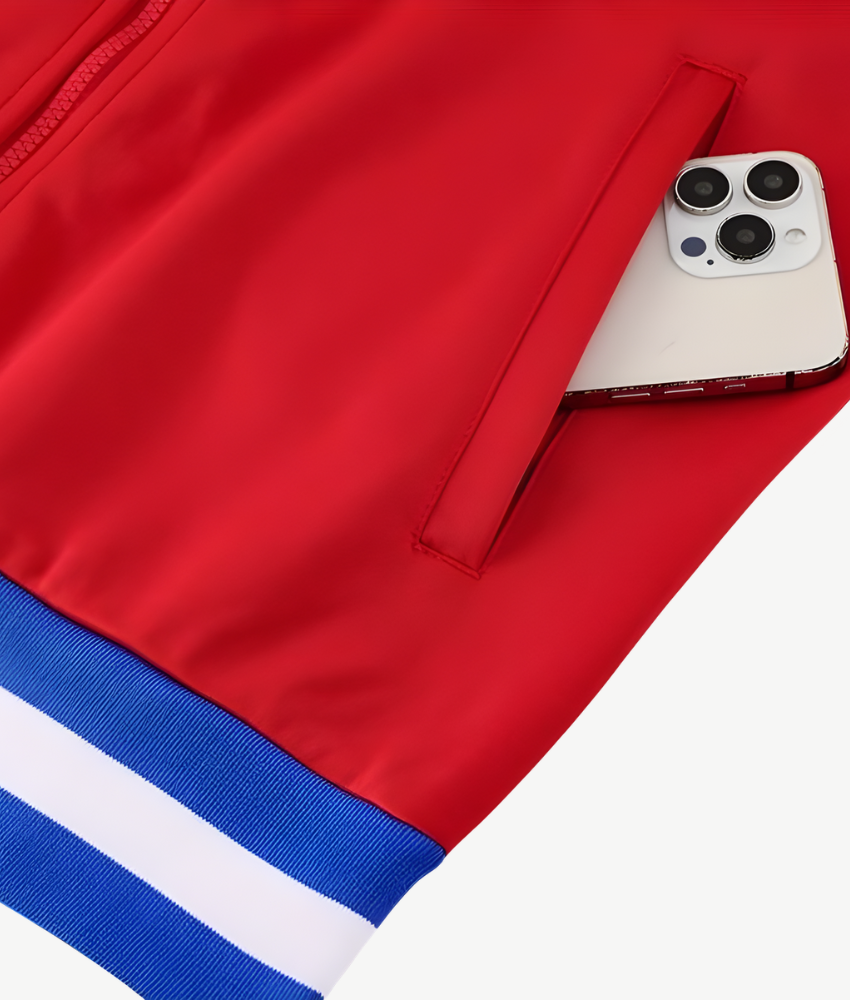 Atletico Madrid 2025/26 Red Full Zip Tracksuit