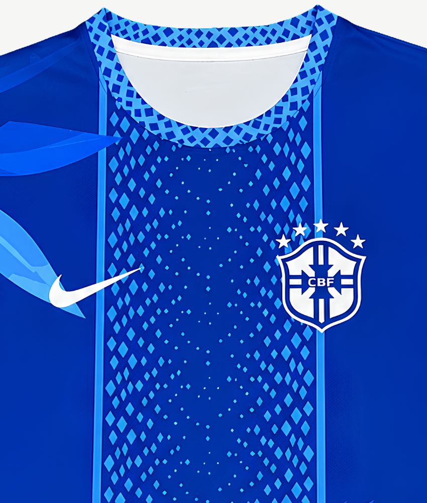 Brazil 2026 'Blue Macaw' Special Edition Jersey – Fan Version